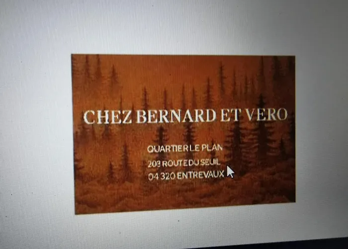 Chez Véro Et Bernard Entrevaux